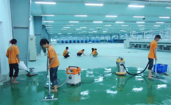 Dịch vụ vệ sinh nhà xưởng kho bãi tại tại TP Vinh, Nghệ An